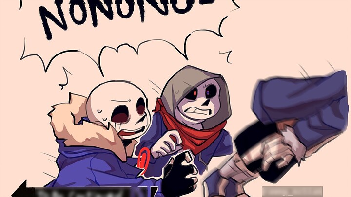[undertale manga/evil bone group sand sculpture daily] What about the trust between bones? ? ?