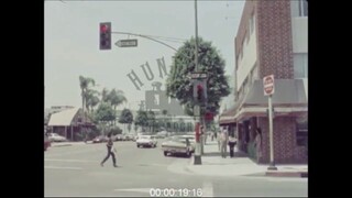 E-Type Jaguar in Los Angeles, 1980s - Archive Film 1093947