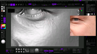 Sculpting Eyes - Realistic Sculpting