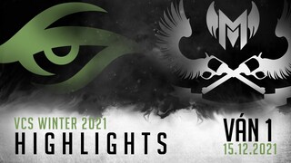 Highlights TS vs GAM [Ván 1][VCS Mùa Đông 2021][Tuần 5 - 15.12.2021]