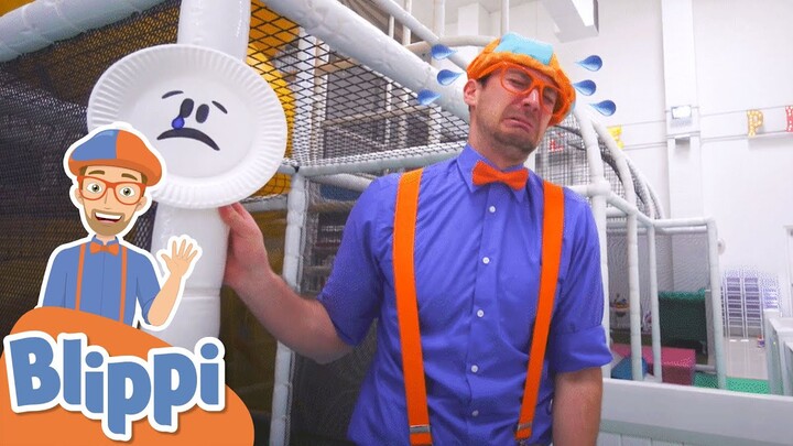 Learning Emotions With Blippi at an Indoor Play Place For Kids | Educational Videos For Kids