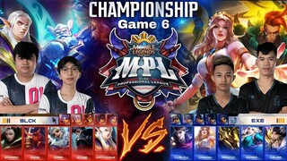 Grand Finals Game 6 BLACK vs EXE [Bo7] | (FILIPINO) MPL-PH S7 Playoffs Day 5 | MLBB