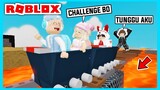 Challenge Dari Adiku..!! Melewati Lava Naik Cart Ride Di Roblox ft @Shasyaalala