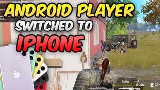 android player switched to iPhone and then this happened... (PUBG MOBILE)