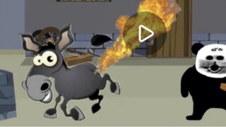 The donkey farted and caused an explosion! (Deleted by Lao Mugun)