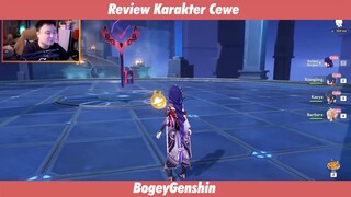 Review Karakter Cewe di genshin impact !