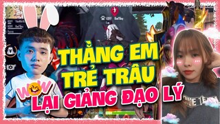 [Free Fire] Yến Nhi Đau Đầu Khi Thằng Em Trẻ Trâu Đòi Dạy Đạo Lý Cho BadBoy Về NYC | Yến Nhi Gaming