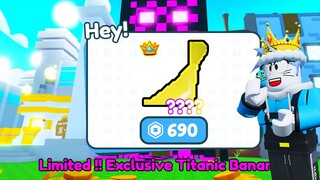 Pet Titanic Banana Tapi *Secret* !! Cara Mendapatkan Pet Titanic Banana Cuma 690 Robux  !!