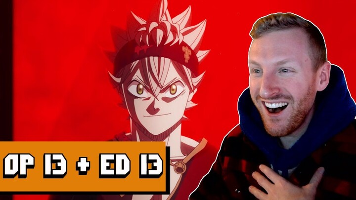 BLACK CLOVER OPENING 13 AND ENDING 13 REACTION | KARASUNOTV