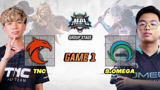 H2WO is BACK !! SMART OMEGA vs TNC PRO TEAM GAME 1 MPL PH SEASON 13