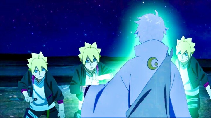Sasuke kembali ke Konoha / kekuatan Otsotsuki di Boruto. indo sub