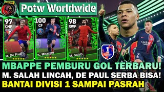 WOW MBAPPE PEMBURU GOL POTW TERBARU DAN BANTAI DIVISI 1 SAMPAI GAK BERKUTIK! MANTAP! BIKIN NGAKAK