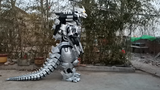 【Godzilla】Self-made wearable special photo monster machine Godzilla Three-Type Machine Dragon cos