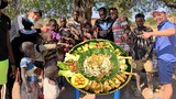 Ẩm Thực Châu Phi || Làm Món Gà Luộc Không Nước Cho Người Dân Châu Phi Ăn