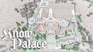 Bloxburg: Snow Palace Tour! $1.5 Million