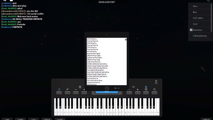 Silent Hill 2 - Promise - Roblox Piano visualizations 2