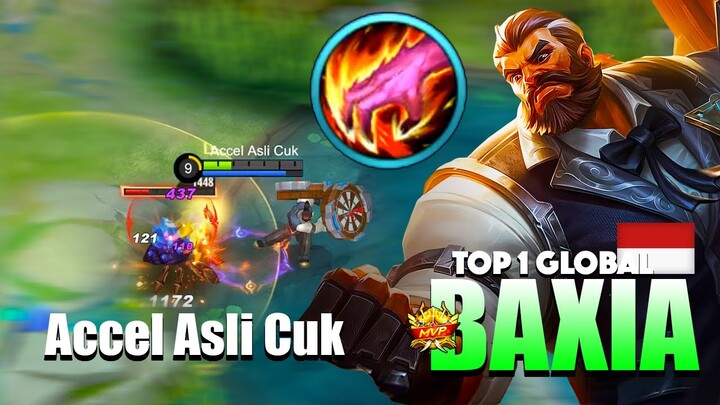 Baxia MVP Jungler 2022ðŸ”¥ Non Stop Rolling | Top 1 Global Baxia Gameplay By Accel Asli Cuk ~ MLBB