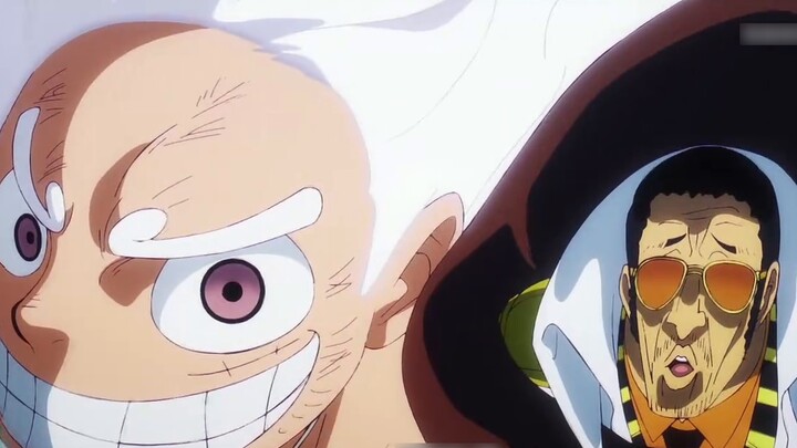 The latest update of the animation, the fight is smooth, Luffy and Kizaru fight with wits and courag