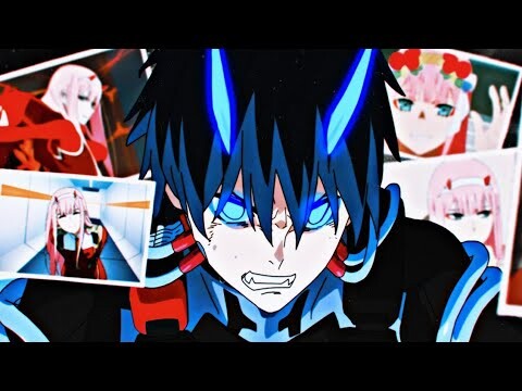 بدونك يا عزيزي أنا لست أنا - أغنية روسية حزينة🎶 ( مع الكلمات ) - Zero Two /Amv