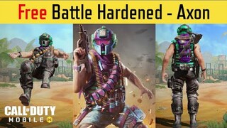 How to get Battle Hardened - Axon for FREE? (Garena) | COD MOBILE