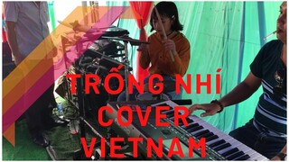 Nhịp Điệu ChaChaCha Cực Hay Với Thần Đồng Đánh Trống Hotgirl Drum Ni Ni