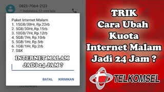 Kode Dial Telkomsel Murah 2019 - Paket Malam Jadi 24 Jam