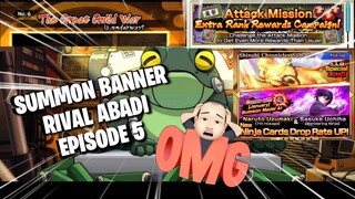 SUMMON BANNER RIVAL ABADI • EPISODE 5 • R4-KIT • RASANYA SEPERTI MENJADI IRONMAN • NxB NINJA VOLTAGE