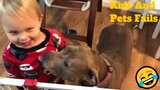 💥Cute Kids And Pets Fails😂🙃💥 of 2020 | Funny Animal Videos💥👌