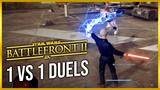 Battlefront 2 Lightsaber Duels Chill Practice In Hero Showdown Battlefront 2 Gameplay