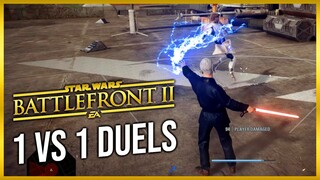 Battlefront 2 Lightsaber Duels Chill Practice In Hero Showdown Battlefront 2 Gameplay