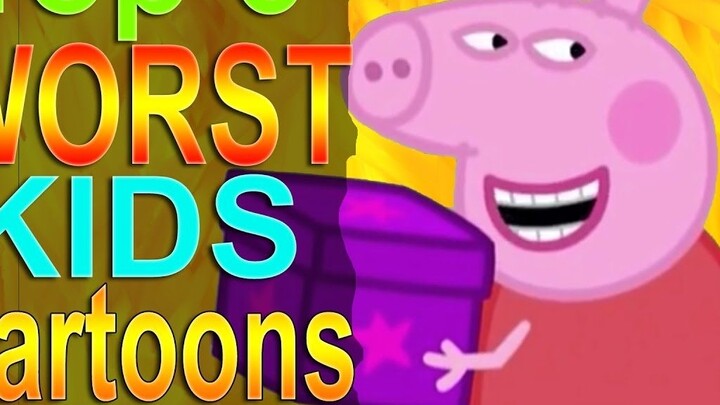 Is Peppa Pig on the worst animation list? These 6 animations are too sweet!