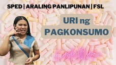 SPED | FSL | AP Uri ng Pagkonsumo