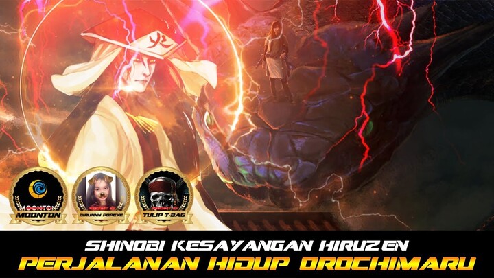 SHINOBI KESAYANGAN HIRUZEN PERJALANAN HIDUP OROCHIMARU