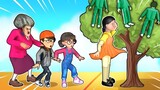 SQUID GAME (오징어 게임) Tree - Green Light Red Light Challenge | Scary Teacher 3D |VMAni Funny|