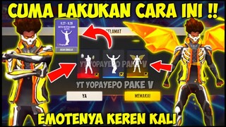 🔥 FREE FIRE ❗ CARA DAPAT EMOTE BATTLE IN STYLE & EMOTE BOOYAH DAY TERBARU 2021 - GARENA FREE FIRE