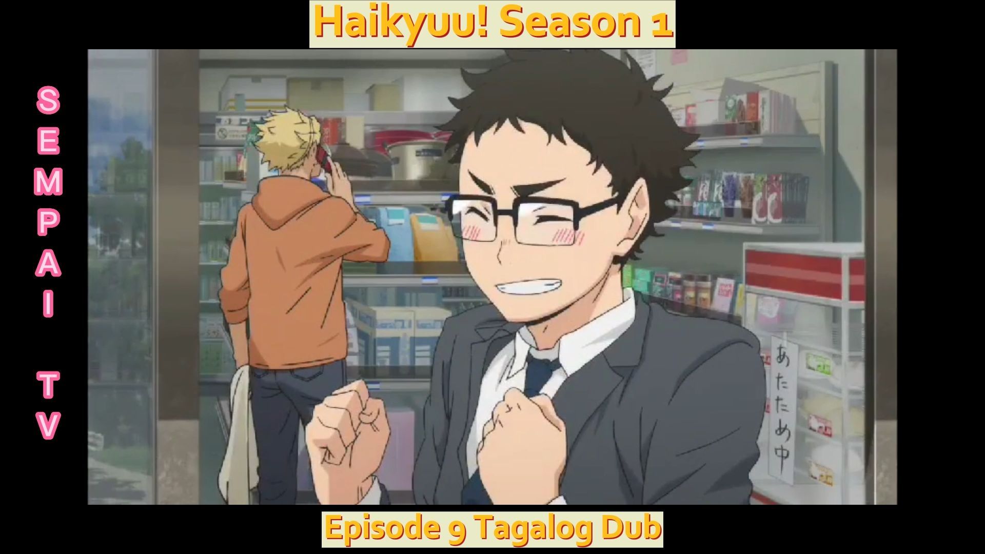 Haikyuu Episode 1 Tagalog Dubbed Part 1, Season 1
