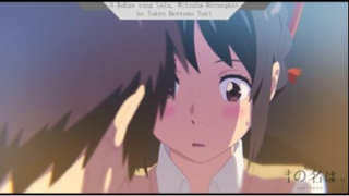 Kimi no Na wa_3 Tahun yang Lalu, Mitsuha Berangkat ke Tokyo Bertemu Taki