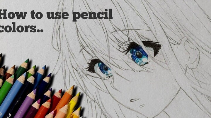 วิธีใช้สีดินสออย่างถูกวิธี อะนิเมะตาตามเวลาจริง ss_art1