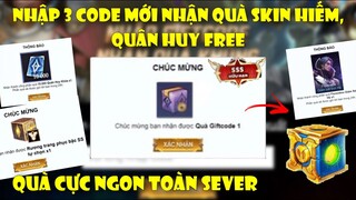 Liên Quân | Nhận 3 Code Mới Nhận Quân Huy , Skin Trang Phục Hiếm Cực Ngon Toàn Sever