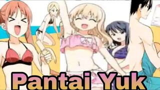 Dub indo|| [[ Pergi Ke Pantai Bareng Ayang Part 2 ]] anime aho girls