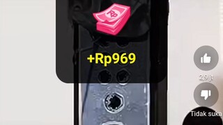 mencoba aplikasi happy video penghasil uang apakah benar menghasilkan uang ??