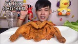 MUKBANG ASMR EATING FRIED CHICKEN WITH SPICY SAUCE | MukBang Eating Show