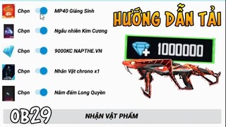 [Free Fire] Thủ thuật sở hữu Mp40 , kim cương qua App siêu Hot , Cách tải