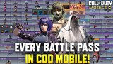 COD Mobile Battle Pass Evolution! (2019 - 2024) Every Battle Pass in CODM!