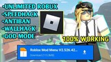 Roblox Mod Menu | v2.526.426 |✓Free Robux, God Mode, No Crash | 100% Working