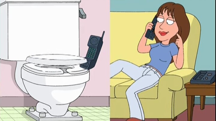 Koleksi toilet "Family Guy".