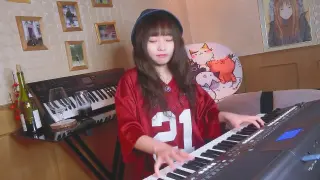 【EVA Cruel Angel's Action Program】Playing on the piano | keyboard