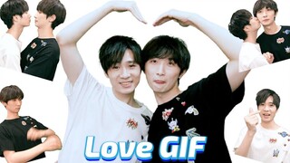 คู่เกย์รัก GIF 🤩 สำหรับเรื่องราวของ Instagram bl gay gaycouple Nic & Cheese