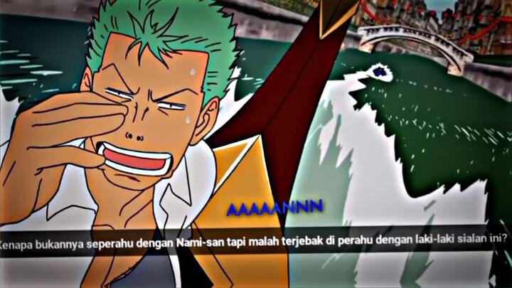 hahhh 😦 nya babangg Zoro canduu🥴🥴