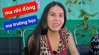 👻 Ma 17: Ma nhi đồng quậy phá trường học | Chuyện ma DIVA Cát Thy